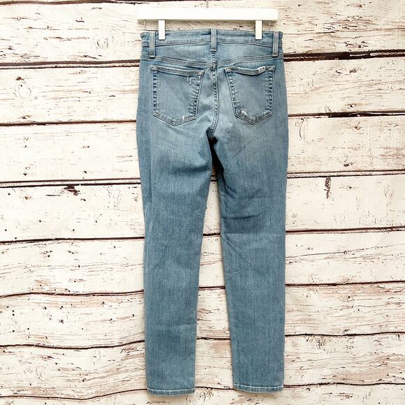 JOES JEANS Boyfriend Slim Ankle Distressed Jeans Sz 25 0 - Picture 3 of 5